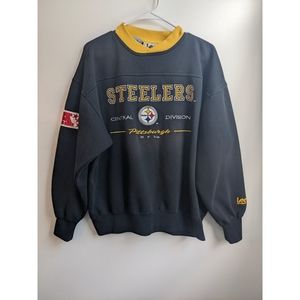 Vintage NFL Lee Pittsburgh Steelers Crewneck With Patch